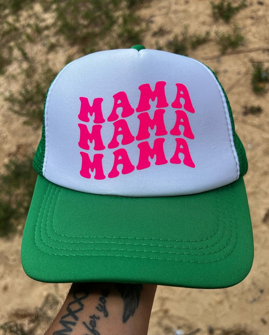 Mama x3 Trucker Hat