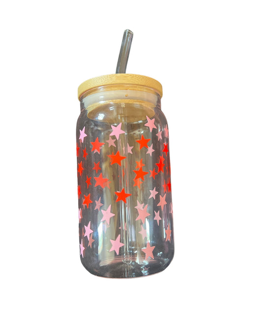 Star Girl Glass Cup