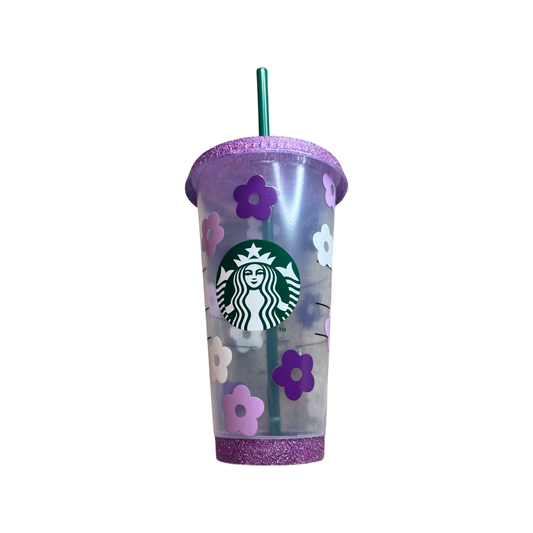 Flower Starbucks Cup