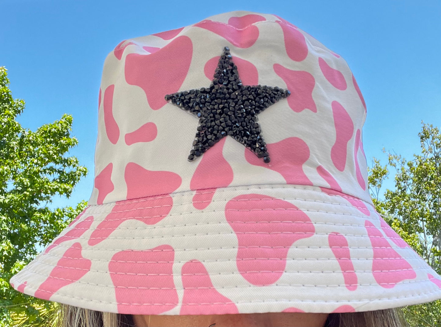 Bedazzled Star Bucket Hat